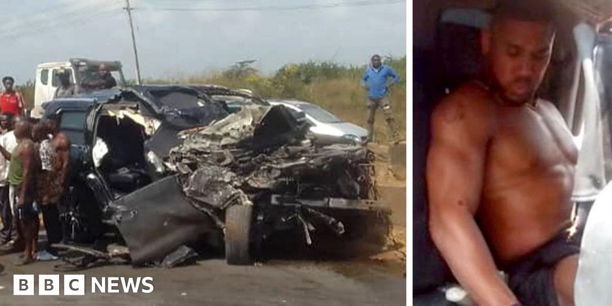 Anthony Joshua injured in Nigeria car crash, with two others dead
