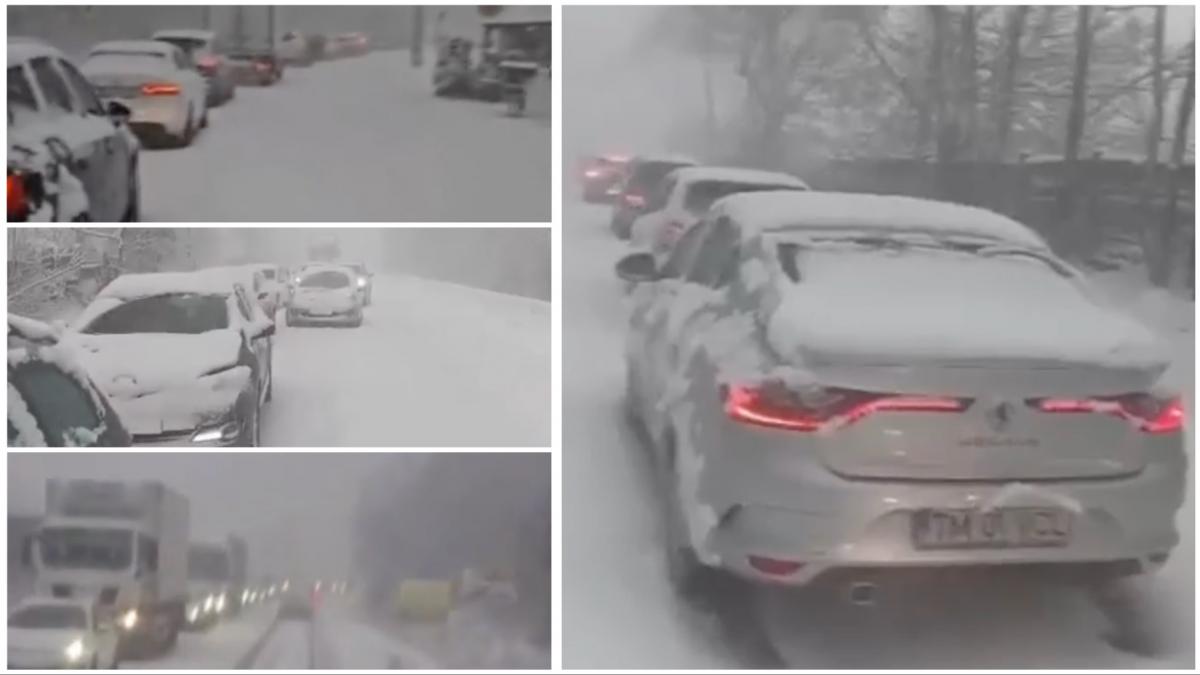 Traficul rutier îngreunat pe Valea Oltului din cauza ninsorilor Traficul rutier pe Valea Oltului, în județul Vâlcea, este grav afectat marți, 10 octombrie, din cauza ninsorilor abundente care au început să cadă în nordul județului