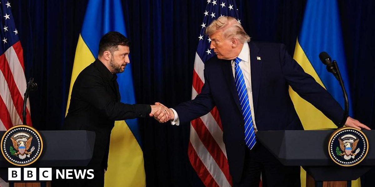 Ukraine-Russia latest: Trump says progress made after Ukraine peace plan talks but 'thorny issues' remain