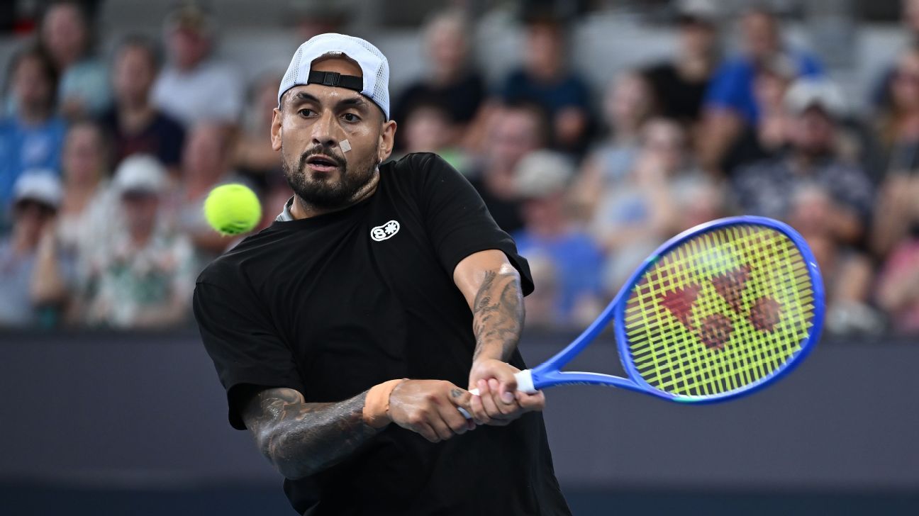 Nick Kyrgios, o revenire dezamăgitoare la Brisbane Nick Kyrgios a experimentat o revenire abruptă în tenisul profesionist, fiind învins de americanul Aleksandar Kovacevic în primul tur al turneului de la Brisbane, scor 6-3, 6-4