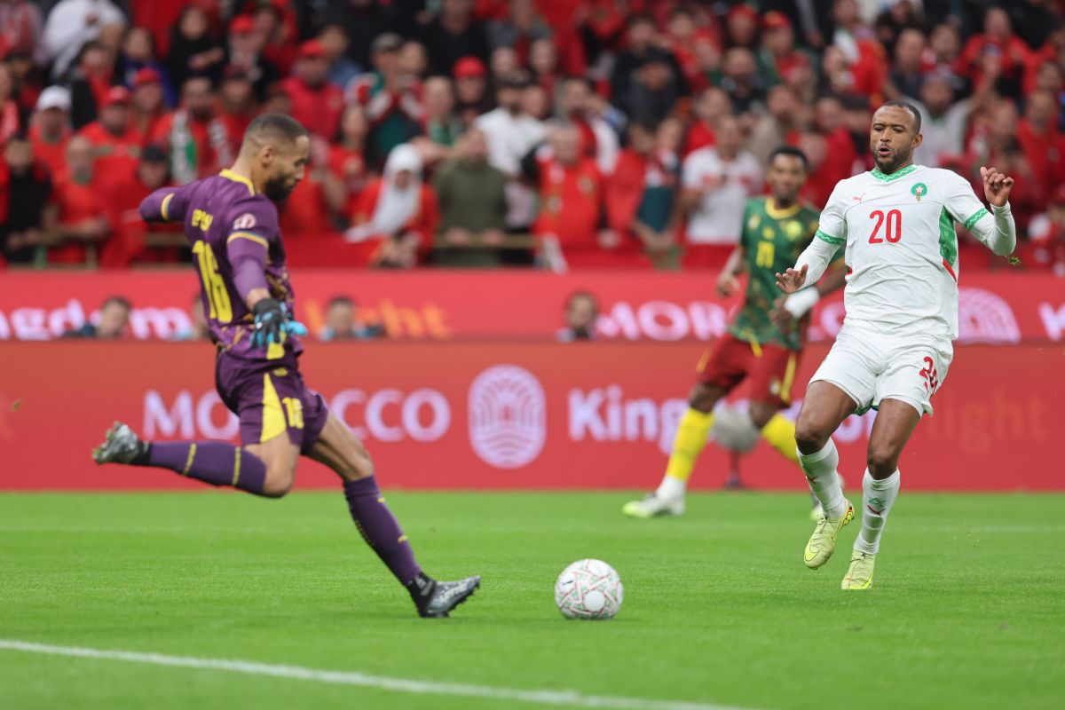 Maroc se califică în semifinalele Cupei Africii pe Națiuni 2025 Maroc și-a asigurat un loc în semifinalele Cupei Africii pe Națiuni 2025, după o victorie clară împotriva Camerunului, scor 2-0, în sferturile de finală ale competiției