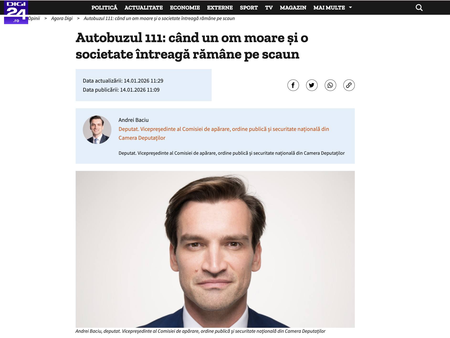 Nimeni nu a intervenit când un bărbat a murit în autobuz