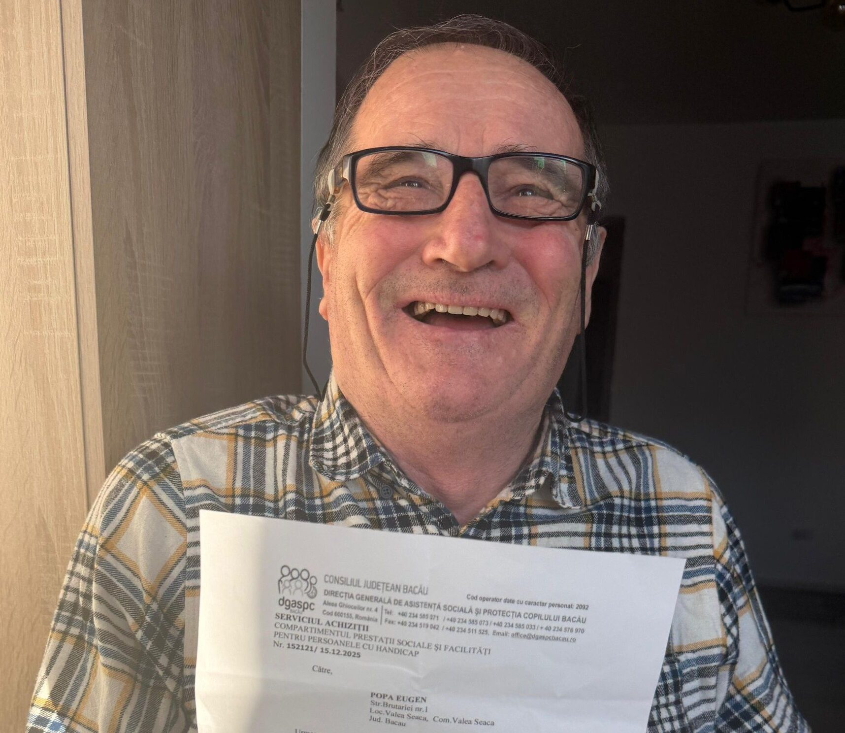 Băcăuan informat că a murit, deși este în viață