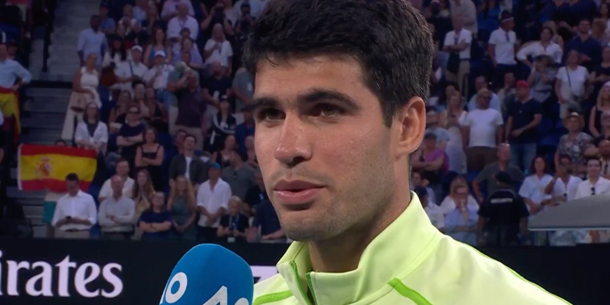 Carlos Alcaraz, glumă genială, după semifinala epică cu Zverev de la Australian Open: "Mulțumesc că pui presiune"