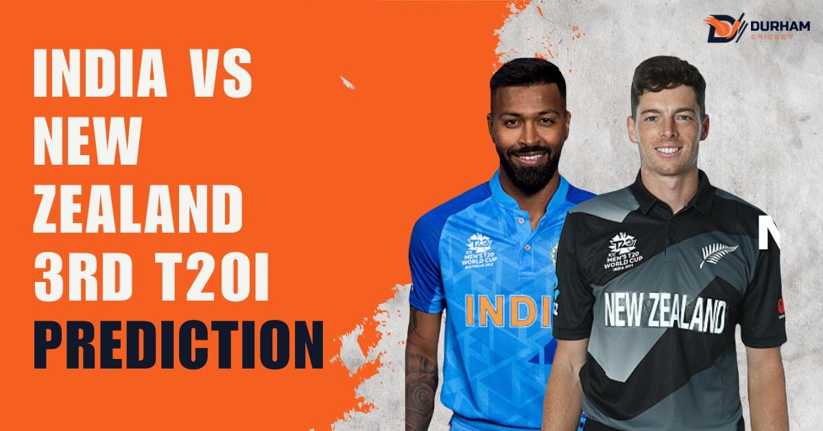 Cotele și pronosticurile pentru India vs Noua Zeelandă, meci T20I 3
