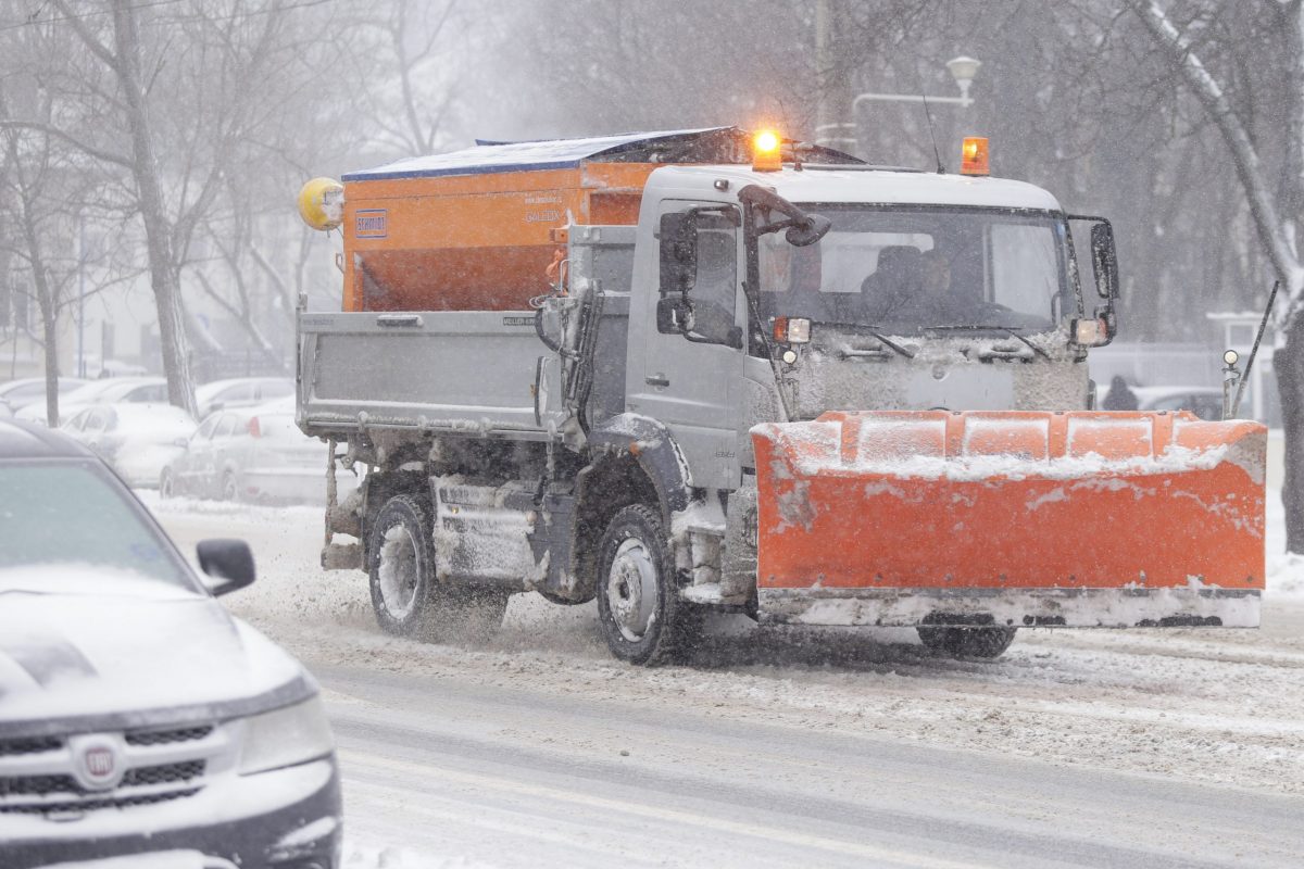 Oradea: deszăpezirea, în timp real, pe hartă online