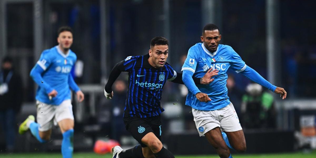 Inter-Napoli 2-2: gol di Dimarco, McTominay (2) e Calhanoglu (su rigore)