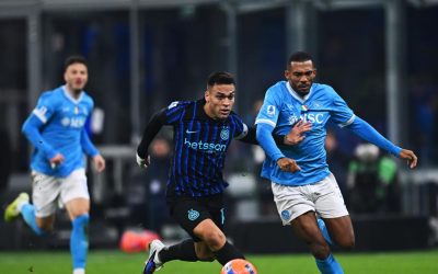 Inter-Napoli 2-2: gol di Dimarco, McTominay (2) e Calhanoglu (su rigore)