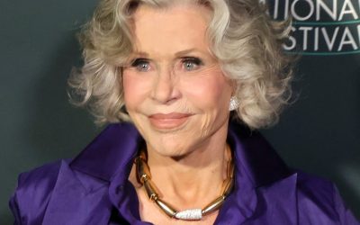 Jane Fonda slams Trump ICE raids, government on Colbert show
