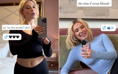 Millie Bobby Brown Shares Her ‘Fav Fashion Moments’ of 2025 Including Her ‘No-Bra Needed’ Shirt