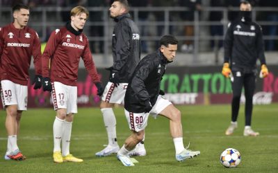 LIVE Rapid - U Cluj, debut în Giulești pentru Olimpiu Moruțan