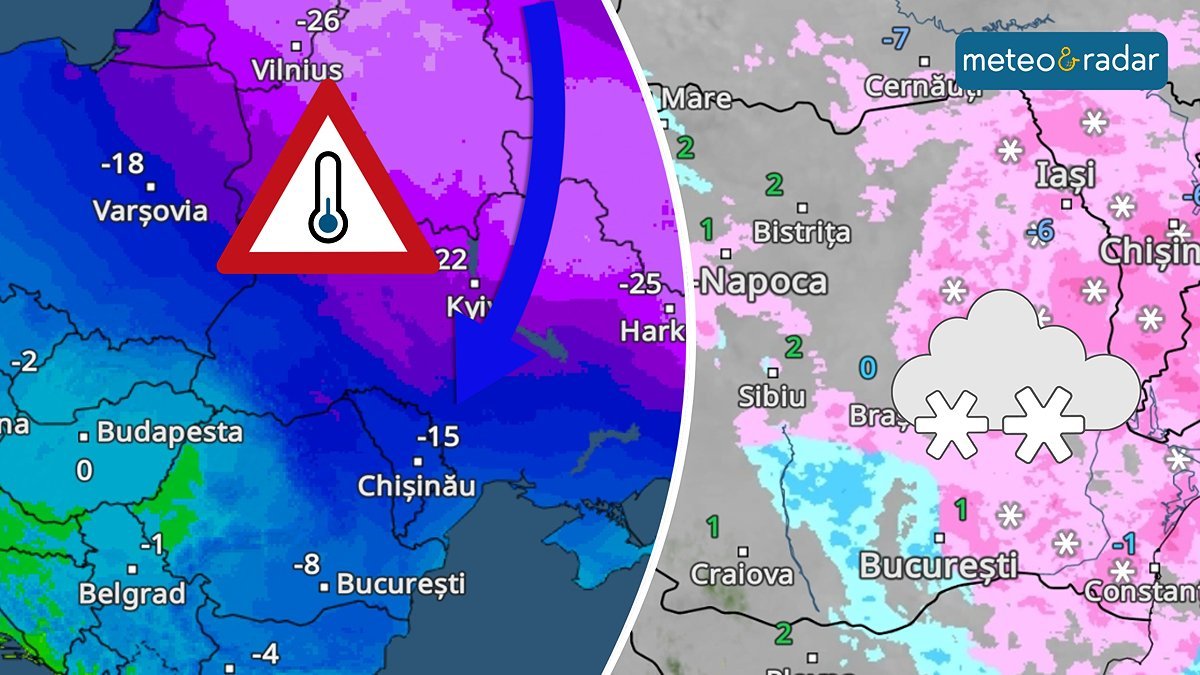 România se pregătește pentru un nou val de frig în weekend!