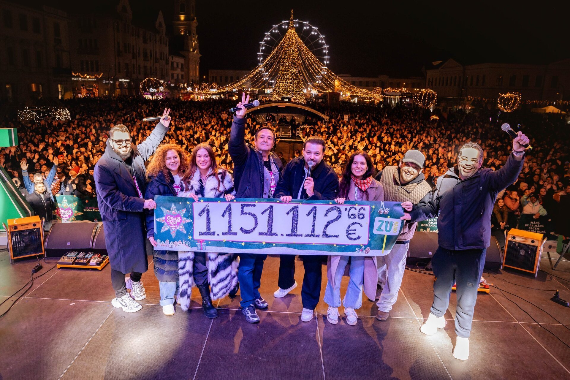 Orașul Faptelor Bune 2025: Peste un milion de euro strânși în 7 zile!