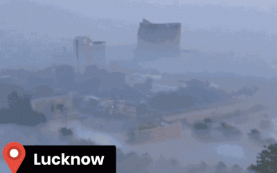 Schools closed till Jan 5 as temperature drops in UP: Barabanki & Hardoi shiver at 6°C; leopard seen sitting in front of heater in Gorakhpur - Uttar Pradesh News