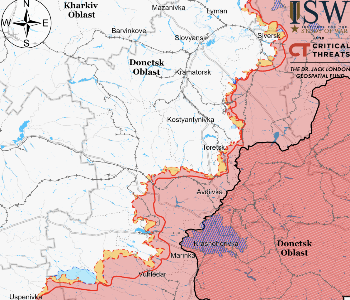 SUA le cere Ucrainei să cedeze Donbasul Rusiei.