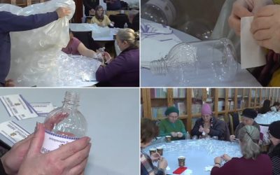 Pregătiri pentru Bobotează la malul mării. Voluntarii etichetează cele 300.000 de sticle care vor fi împărțite: „E o mare bucurie”