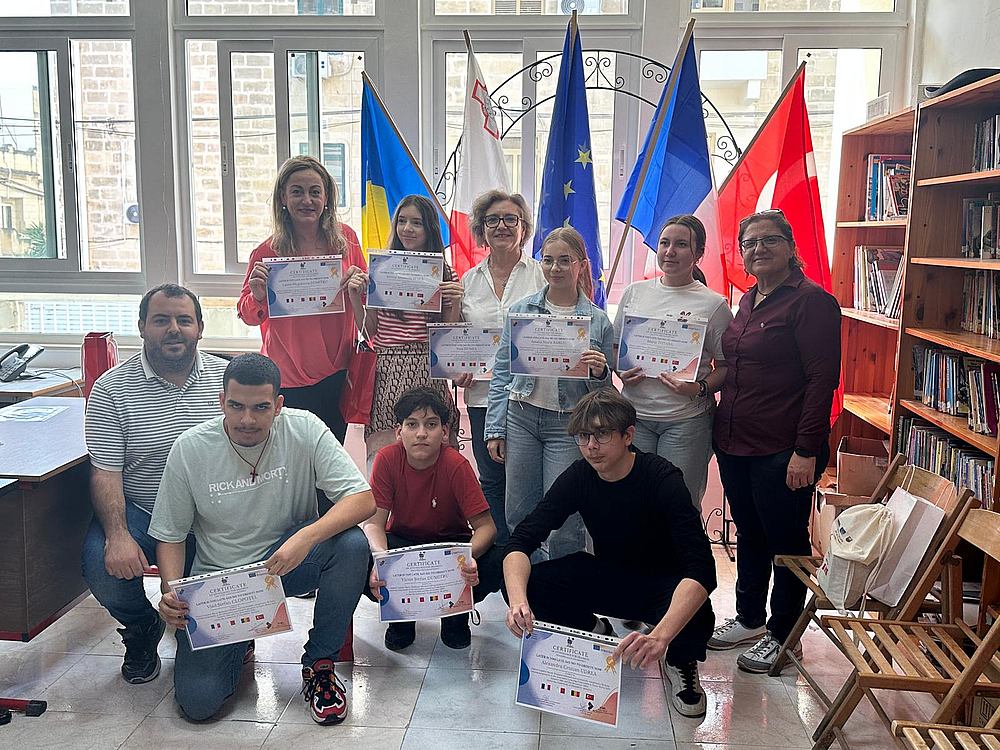 Palatul Copiilor Bacău, în proiect Erasmus+ pe tărâm maltez