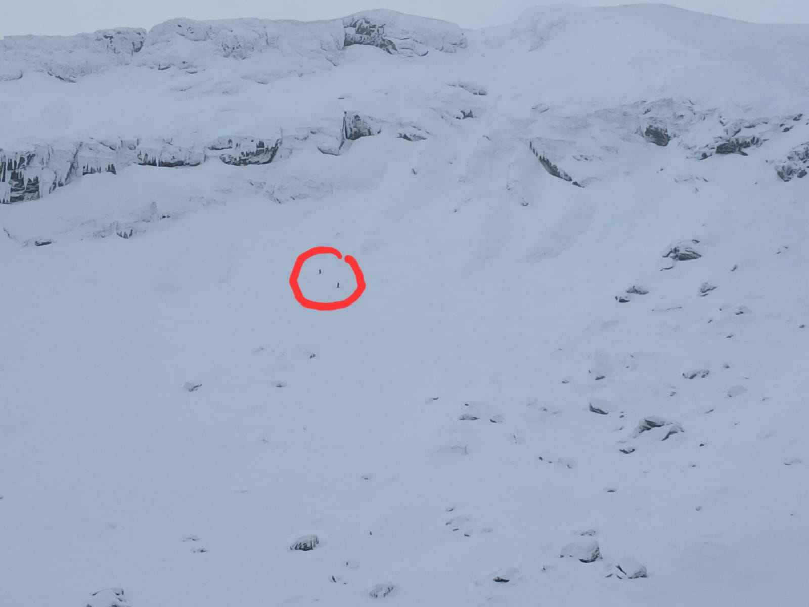 Avalanșă provocată de doi schiori în munți