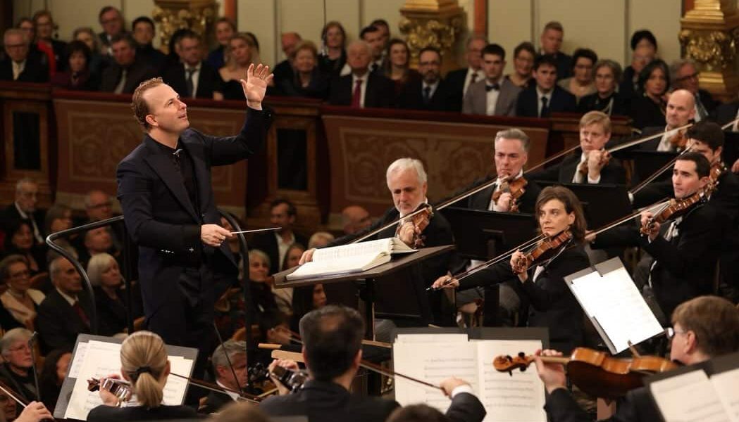 Yannick's dressed up for Vienna's New Year