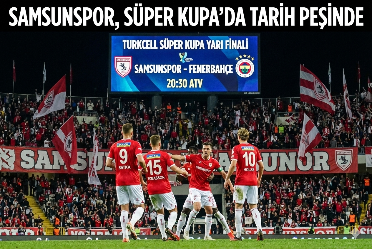 Samsunspor se luptă pentru istorie în Supercupa Turciei!