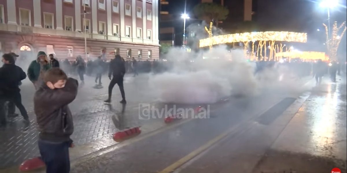 albania-protest.jpg - NewsFactor