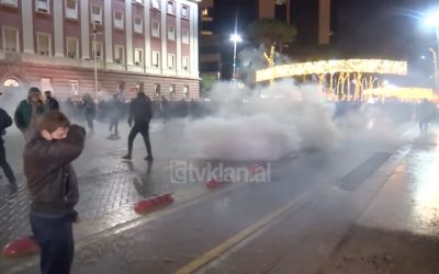albania-protest.jpg - NewsFactor