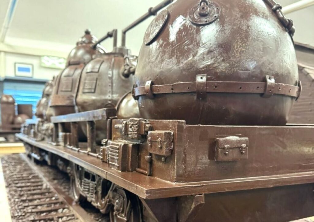 Tren de ciocolată record la Milano