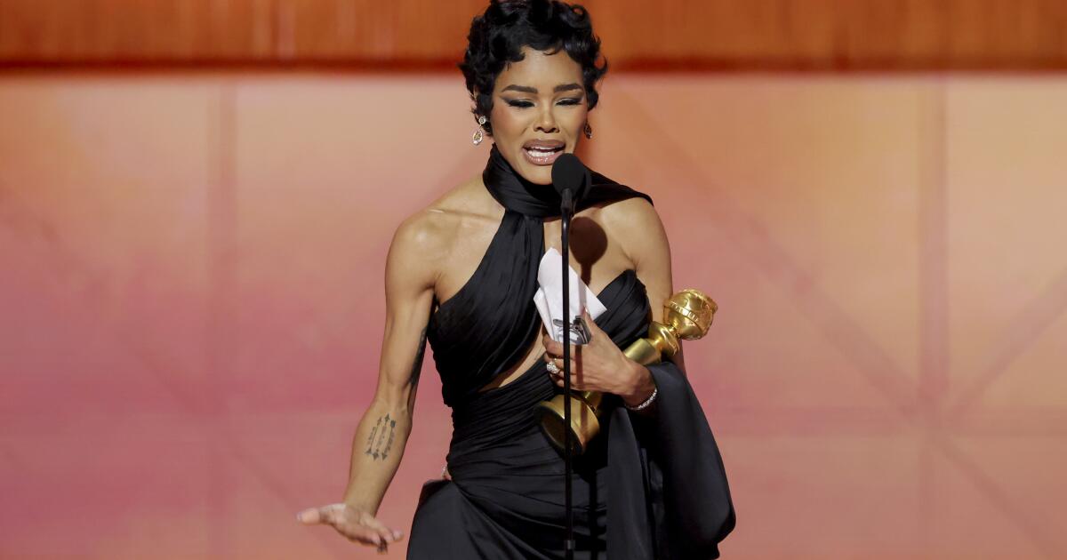 Teyana Taylor câștigă Globul de Aur și îl dedică „surorilor de culoare”