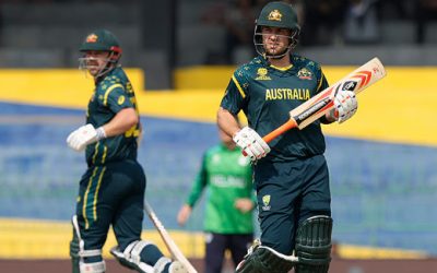 AUS vs IRE Match 14 T20I WC Highlights: AUS Won By 67 Runs