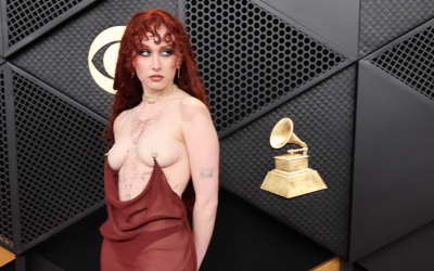 Chappell Roan Wears Mugler Naked Dress at the 2026 Grammys