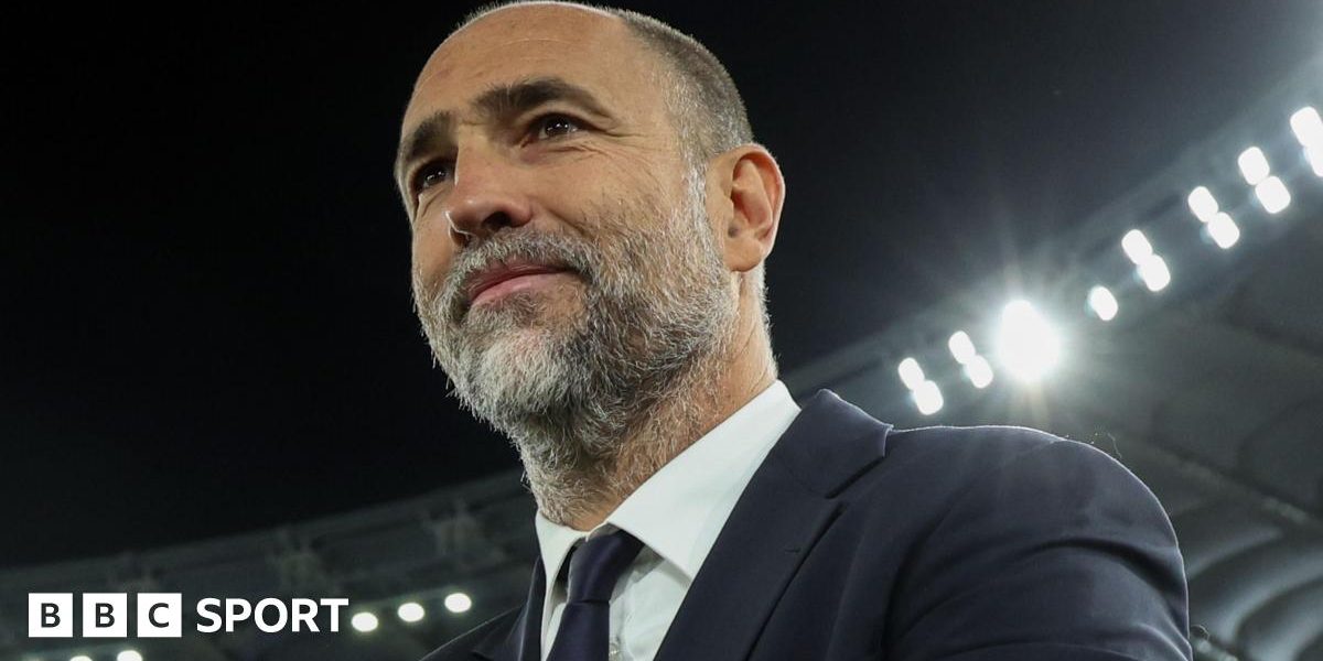 Igor Tudor smiling on the touchline