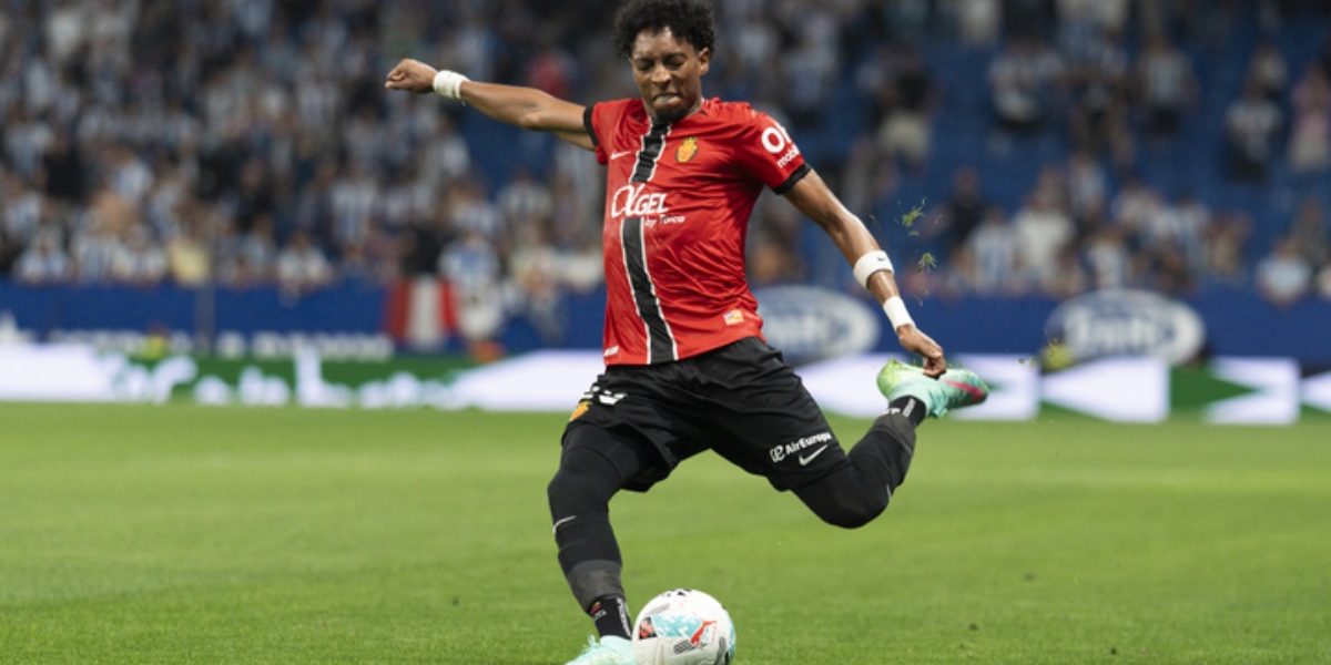 Johan Mojica fue una de las grandes figuras de Mallorca ante Sevilla