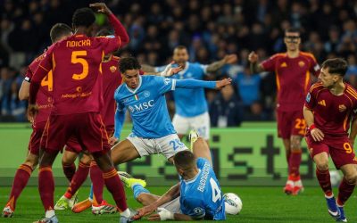 Nessun vincitore nel posticipo tra Napoli e Roma