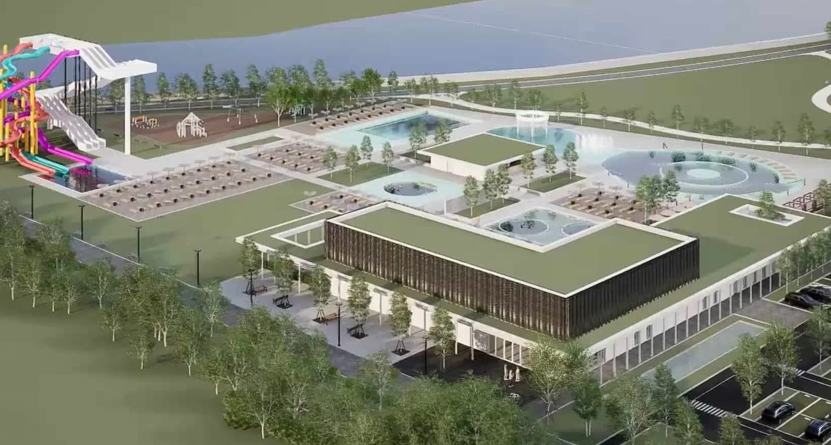 Aquapark în Hasanendphp lui Ocna Mureș