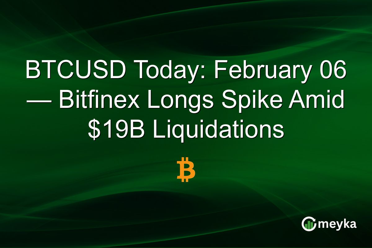 Piața cripto tremură: Spike de long-uri pe Bitfinex în mijlocul lichidărilor de 19 miliarde.