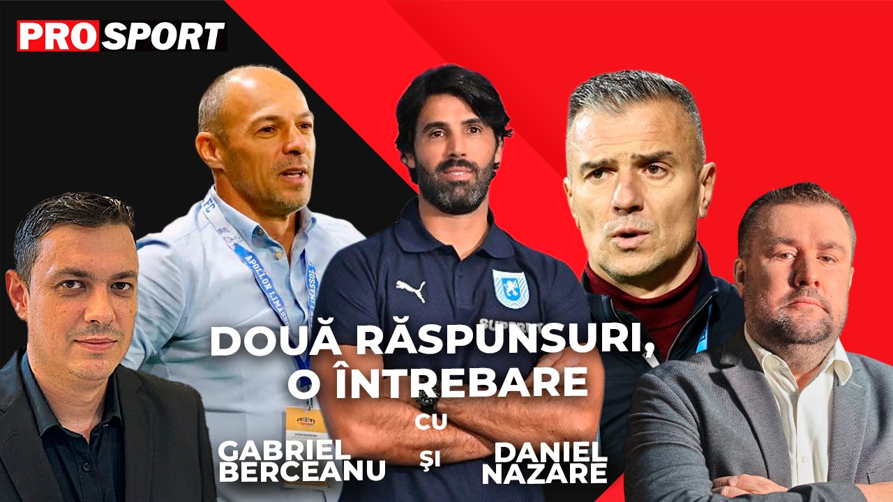 Antrenorii din play-off, între statut și aport în succesul echipelor Rubrica „Două răspunsuri, o întrebare”, moderată de Gabriel Berceanu și Daniel Nazare, analizează aportul antrenorilor din play-off-ul Superligii la performanțele echipelor