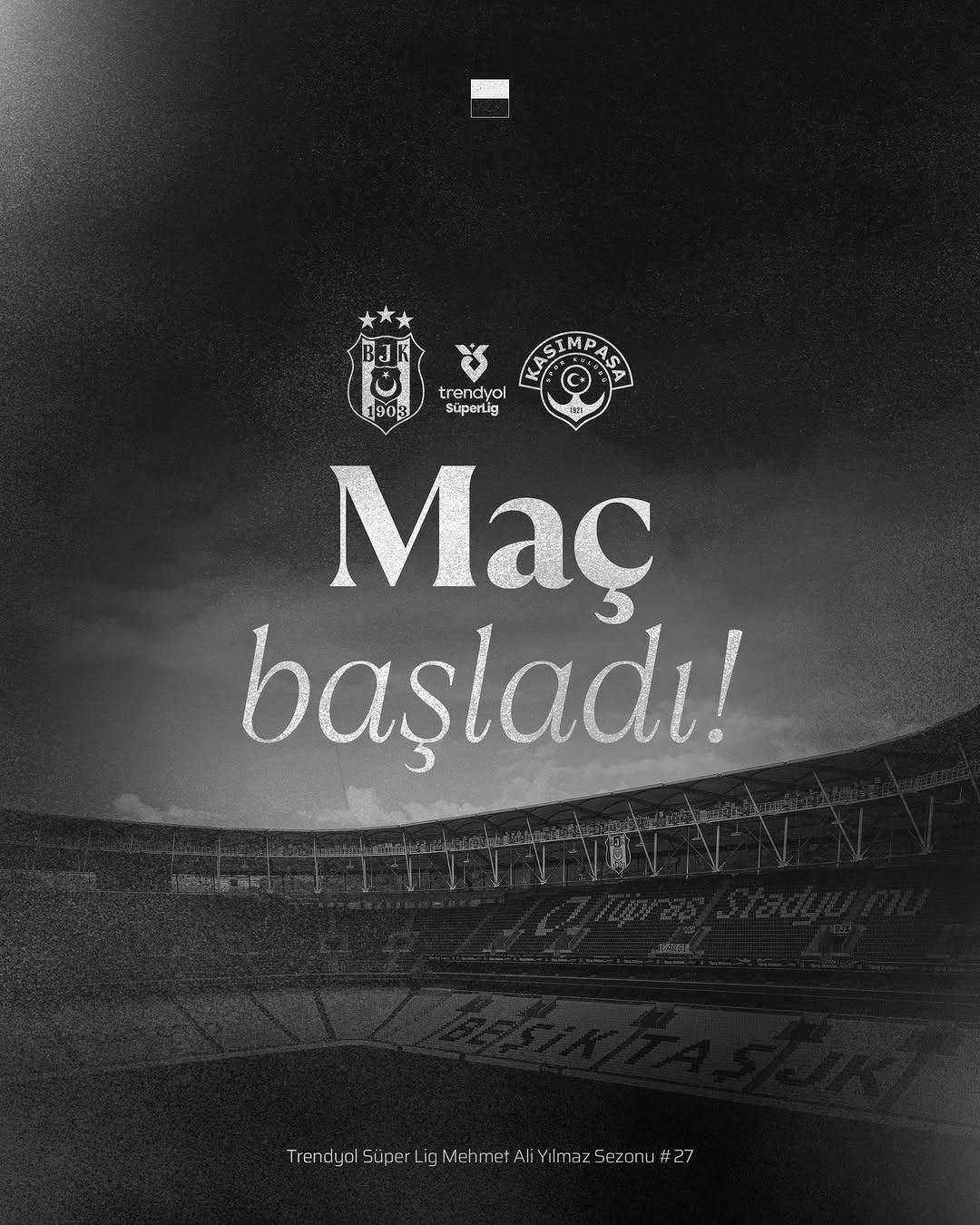 Beşiktaş a început meciul: Ce se întâmplă pe teren?