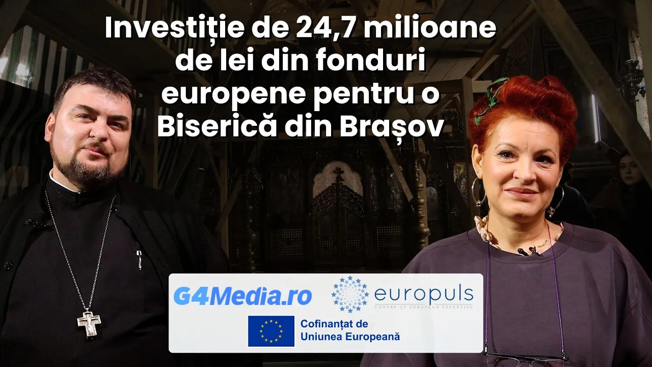 Brașov: Biserica Sfântul Nicolae din Șchei, în proces de restaurare cu fonduri europene Biserica Sfântul Nicolae din Brașov, un monument istoric de importanță majoră, este supusă unui amplu proces de restaurare, finanțat prin fonduri europene