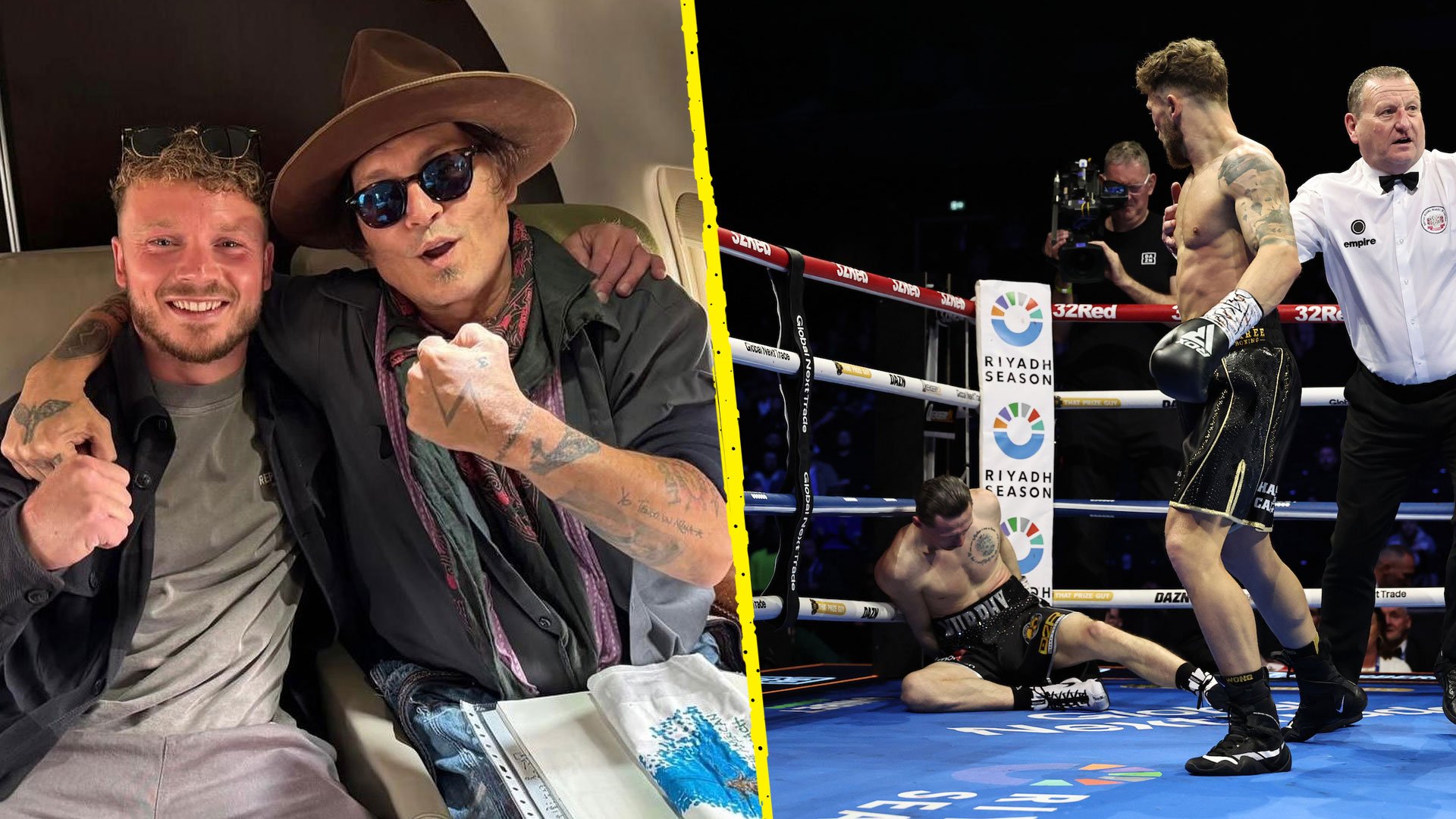 Victorie spectaculoasă pentru pugilistul Joshua Holmes, antrenorul lui Johnny Depp Manchester, Anglia – Joshua Holmes, cunoscut drept antrenorul personal al celebrului actor de la Hollywood, Johnny Depp, a obținut o victorie fulminantă pe subcardul evenimentului principal în care a fost angrenat tânărul promitător Moses Itauma