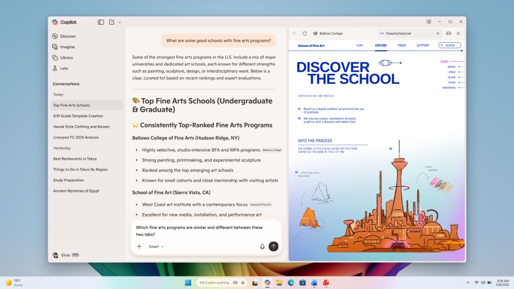 Microsoft Copilot se transformă: Mini-browser integrat și sincronizare de parole pentru utilizatorii Windows 11 Microsoft continuă să dezvolte capacitățile asistentului său AI, Copilot, integrat în sistemul de operare Windows 11