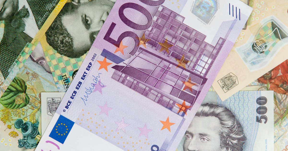 Euro a suferit o ușoară depreciere în raport cu leul București – Banca Națională a României (BNR) a calculat cursul euro pentru ziua de luni, 30 martie 2026, la 5,0989 lei