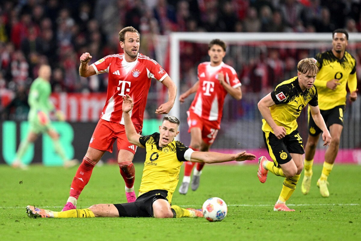 Bayern Munchen învinge Dortmund într-un meci spectaculos, dar dominația bavareză pune sub semnul întrebării competitivitatea Bundesligii Dortmund a pierdut în fața lui Bayern Munchen cu 3-2 într-un meci considerat un „clasic” al fotbalului german