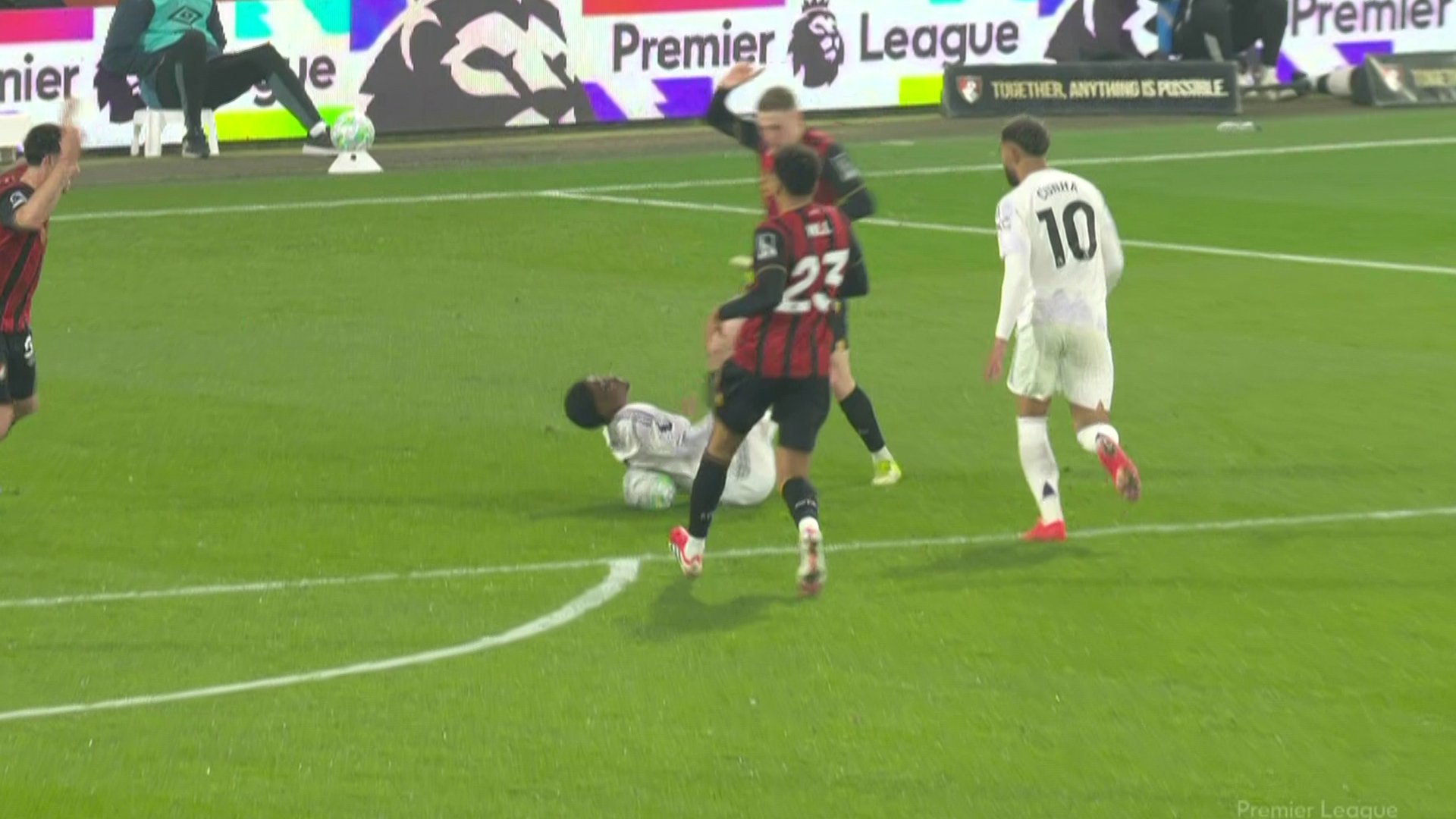 Man utd, furia pe arbitraj: Penalty refuzat, gol bournemouth, dezastru!