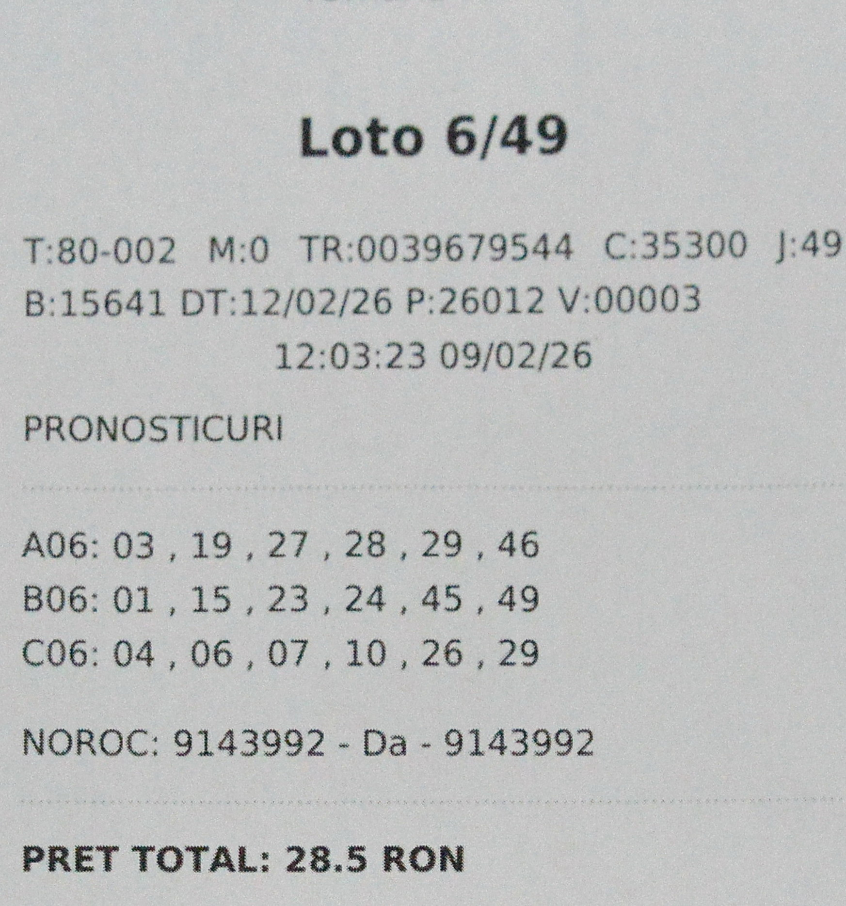 Loteria Română: Norocosul cu jackpotul la 6/49 și-a revendicat premiul!