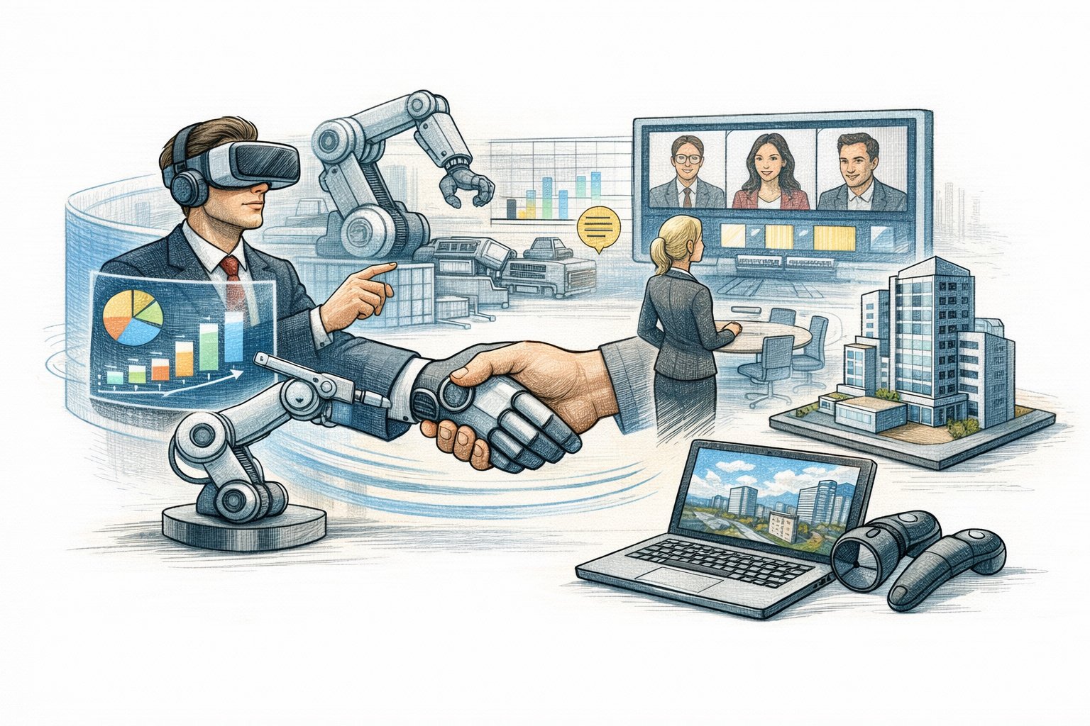 Metaversul: Promisiuni mari, rezultate modeste și utilitatea în afaceri Metaversul, conceput inițial ca un univers virtual paralel, se confruntă cu o realitate mai pragmatică