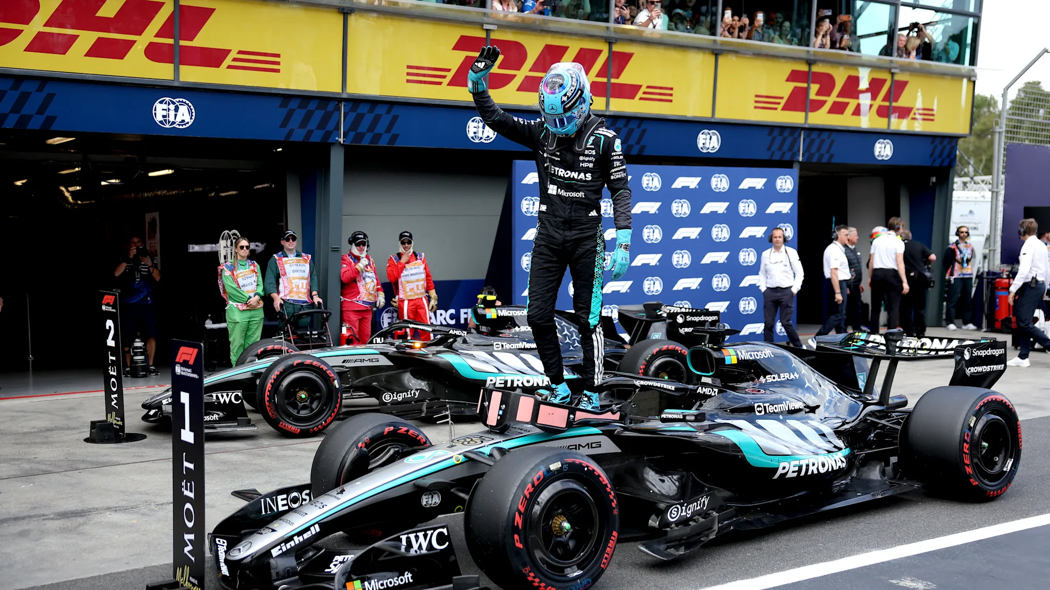 Russell, start perfect în Australia: Mercedes domină calificările, Verstappen surprins de ghinion Melbourne, 16 martie 2026 – George Russell a reușit să obțină pole position pentru prima cursă a sezonului de Formula 1, în Australia