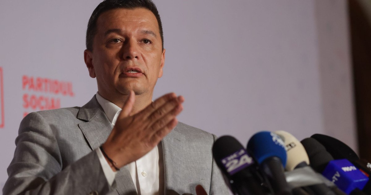 Grindeanu dă alarma: PSD amenință cu blocarea bugetului dacă nu sunt incluse viziunile social-democraților Președintele PSD, Sorin Grindeanu, a tras un semnal de alarmă joi, în cadrul unei conferințe de presă la Constanța, avertizând că bugetul de stat pentru anul în curs nu va fi susținut de social-democrați în Parlament, dacă nu va reflecta în mod substanțial viziunea politică a partidului