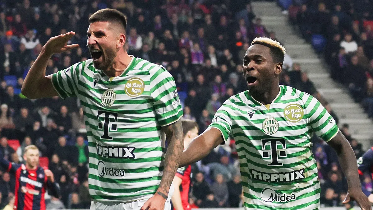 Ferencváros își adjudecă victoria la Nyíregyháza într-un meci spectaculos Ferencváros a învins pe Nyíregyháza Spartacus cu scorul de 3-1 într-un meci din etapa a 25-a a ligii maghiare de fotbal, reluând astfel conducerea în clasament