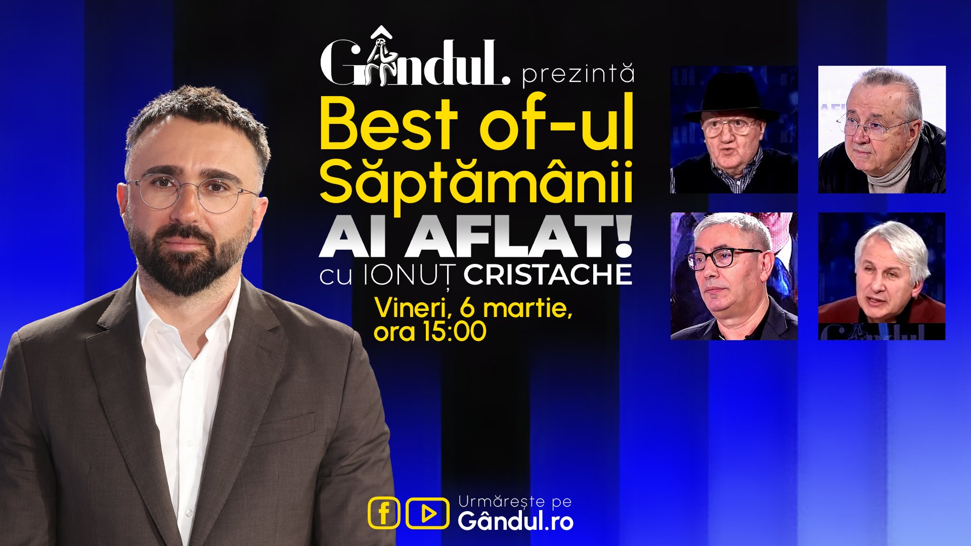 Gândul: Ionuț Cristache prezintă Best Of Ai aflat!