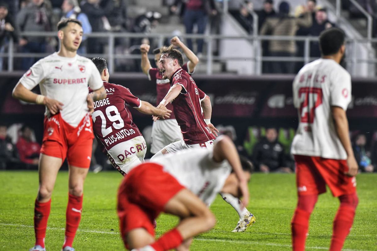 Răsturnări de situație în Superliga: Craiova, surprinsă pe teren propriu, U Cluj, marele câștigător al primei etape București – Finalul primei etape din play-off-ul și play-out-ul Superligii a adus rezultate neașteptate și schimbări importante în clasamente